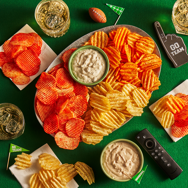 Ruffles Potato Chips Flamin&