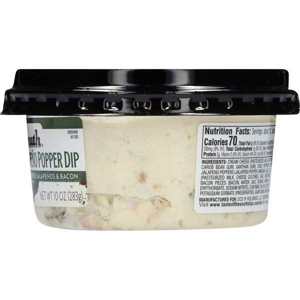 Taste of the South Bacon Wrapped Jalapeno Popper Dip