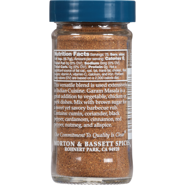 Morton & Bassett Spices Garam Masala