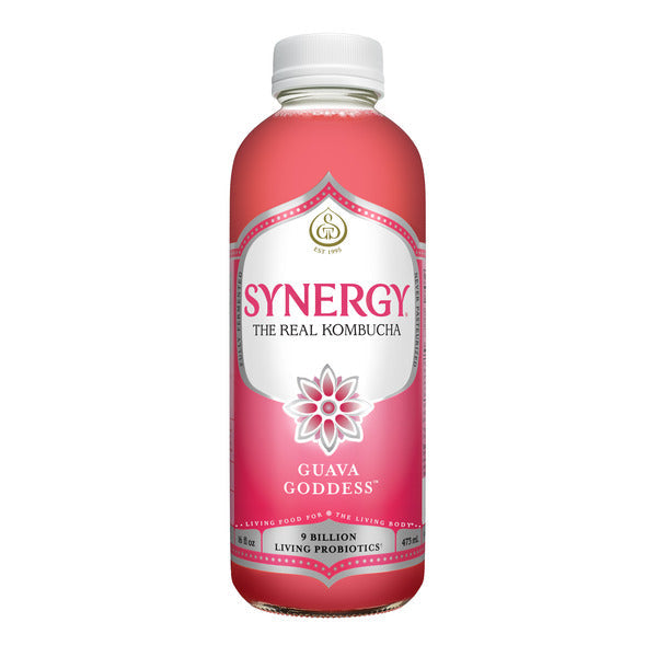 Synergy The Real Kombucha, Guava Goddess