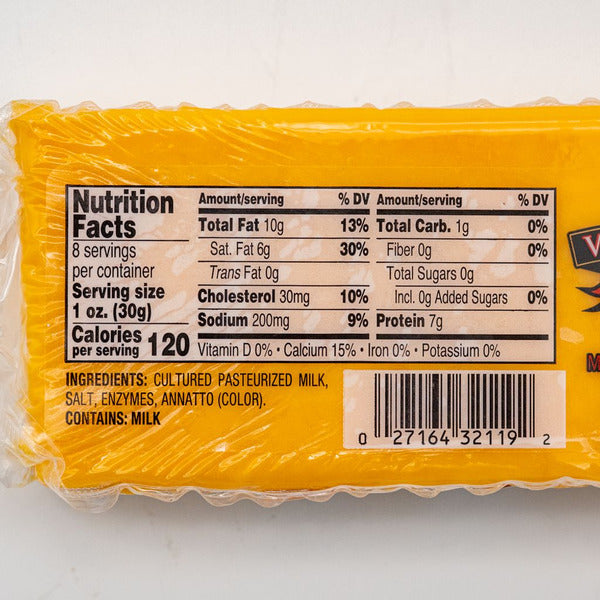 Weyauwega Star Dairy Medium Cheddar Cheese