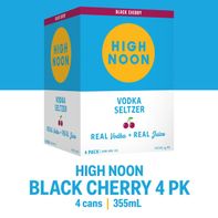 High Noon Vodka Seltzer Black Cherry️