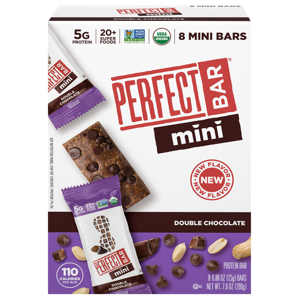 Perfect Snacks Double Chocolate Mini Protein Bar