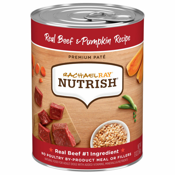Rachael Ray Nutrish Real Beef & Pumpkin Recipe Premium Paté Wet Dog Food