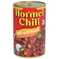 Hormel Chili Hot with Beans, 15 OZ️