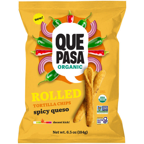 Que Pasa Spicy Queso Tortilla Chips