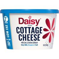 Daisy Low Fat 2% Milkfat Small Curd Cottage Cheese️