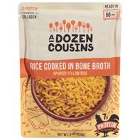 A Dozen Cousins Rice Cooked in Bone Broth, Spanish...
️