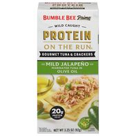 Bumble Bee Gourmet Tuna & Crackers, Mild Jalapeno️