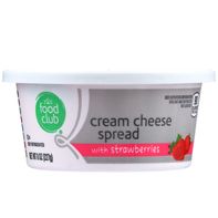 Food Club Cream Cheese Spread With Strawberries️