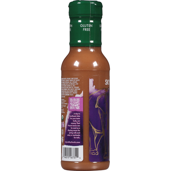 Sky Valley Sauce, Organic, Thai Peanut, Mild