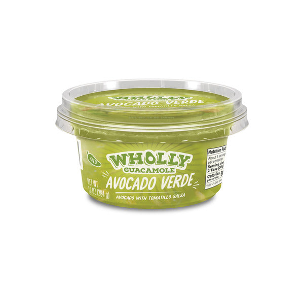 Wholly Guacamole Avocado Verde Salsa, 10 OZ