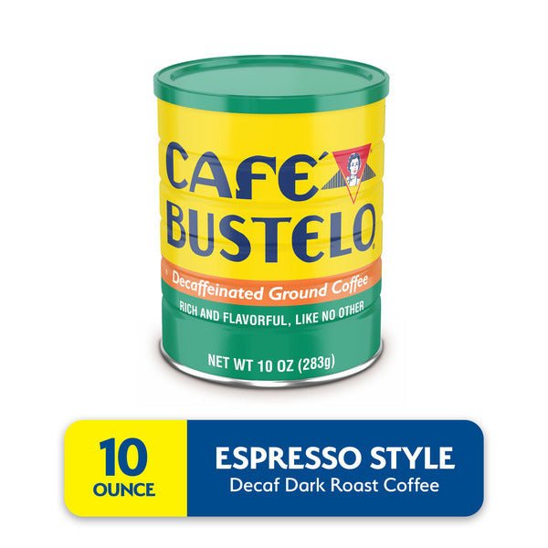 Café Bustelo Decaffeinated Medium-Dark Roast Ground Coffee