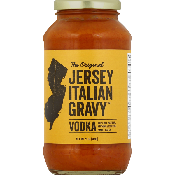 Jersey Italian Gravy Sauce, Vodka