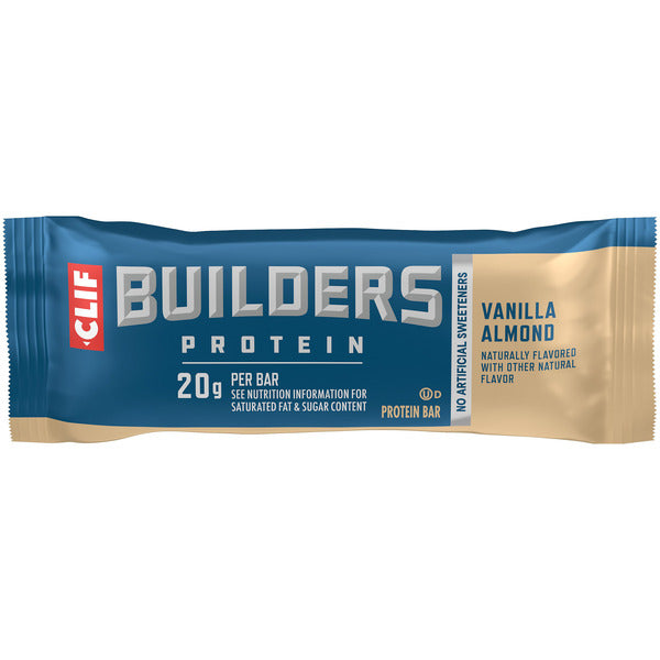 BUILDERS Vanilla Almond Flavor Plant Based Protein Bars, Gluten Free 2.4 oz