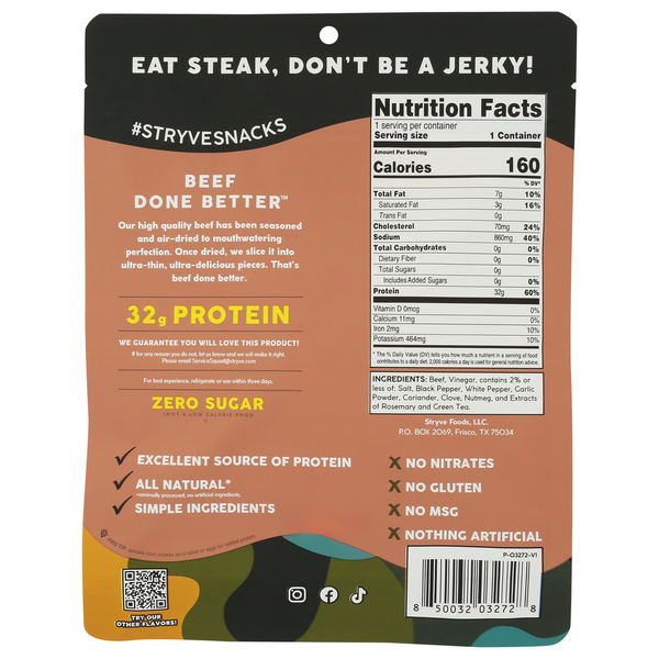 Stryve Sliced 2Oz- Peppered