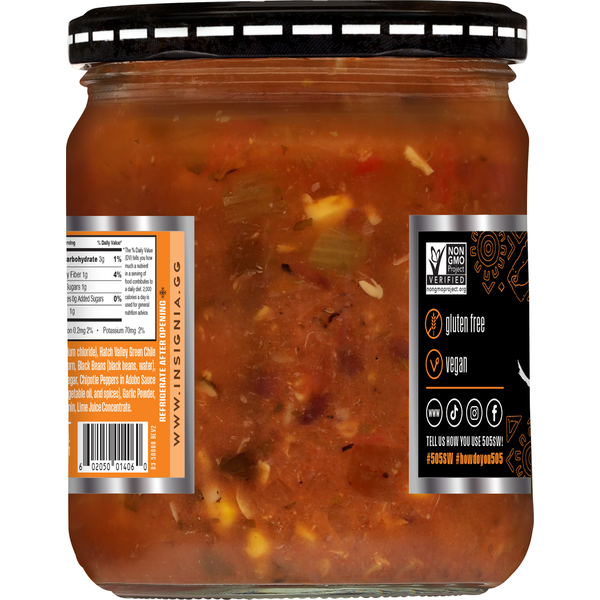 505 Southwestern Medium Fire Roasted Corn & Black Bean Salsa