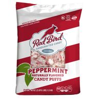 Red Bird Peppermint Candy Puffs️
