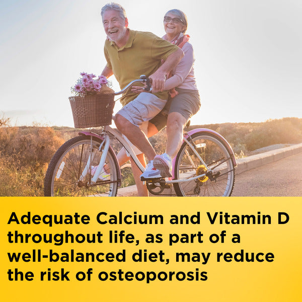 Nature Made Calcium 600 mg with Vitamin D3 Tablets