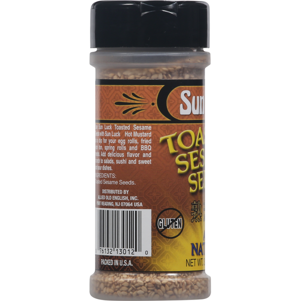 Sun Luck Sesame Seeds, Toasted, All Natural