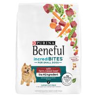 Purina Beneful IncrediBites With Farm-Raised Beef,...
️