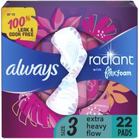 Always Infinity Radiant Extra Heavy Flow Pads️