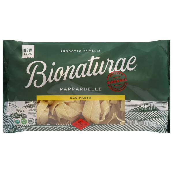 Bionaturae Egg Pasta, Organic, Pappardelle