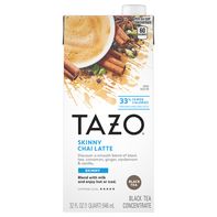 TAZO Tea Skinny Chai Latte Black Tea Concentrate️