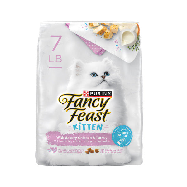 Fancy Feast Purina Fancy Feast Kitten With Savory Chicken and Turkey Kitten Dry Food