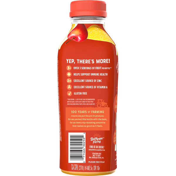 Bolthouse Farms 100% Juice Smoothie, Immunity, C-Boost
