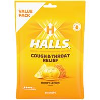 Halls Relief Honey Lemon Cough Suppressant/Oral An...
️