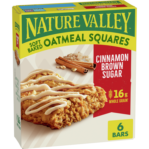Nature Valley Cinnamon Brown Sugar Soft-Baked Oatmeal Squares