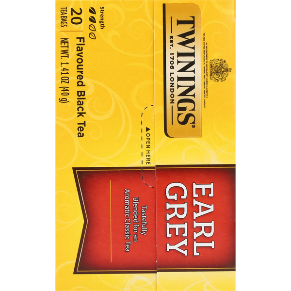 Twinings Tea Bags Earl Grey Black Tea