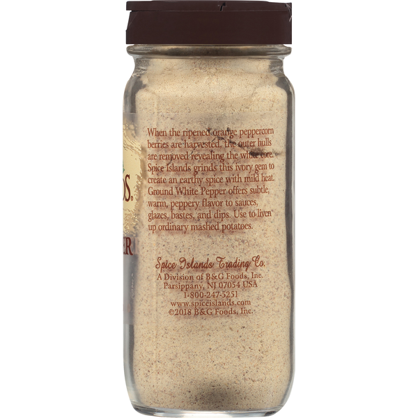 Spice Islands Ground White Pepper