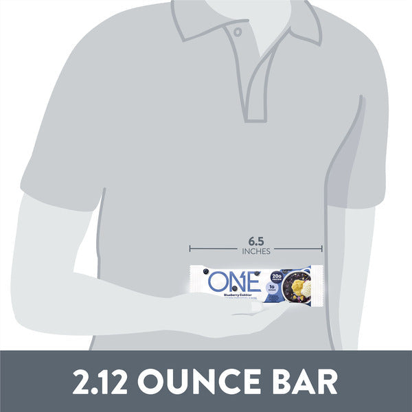 ONE Blueberry Cobbler Flavored Protein Bar, 2.12 oz