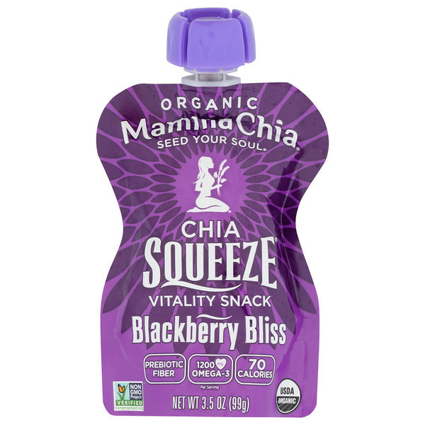 Mamma Chia Blackberry Bliss Chia Squeeze