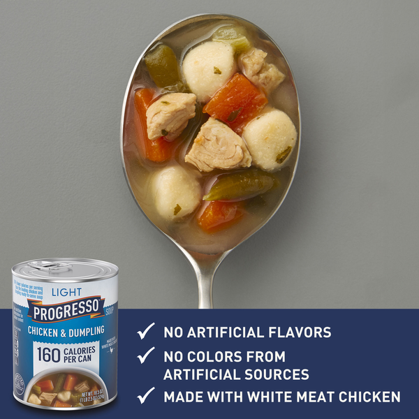 Progresso Light Canned Chicken and Dumpling Soup