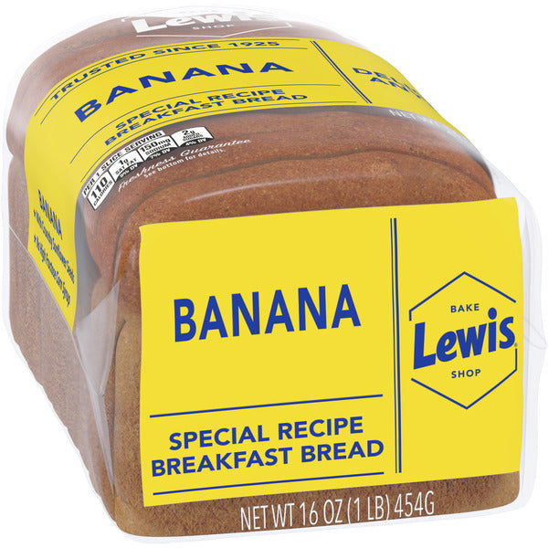 Lewis Bake Shop Banana Breakfast Bread