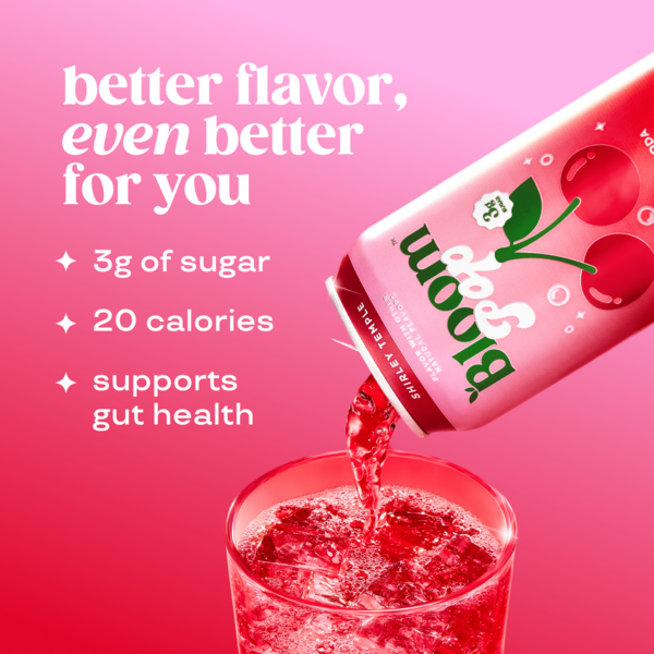 Bloom Pop Bloom Pop, Carbonated, Shirley Temple