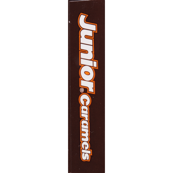 Junior Caramels Soft Caramels Covered in Milk Chocolate