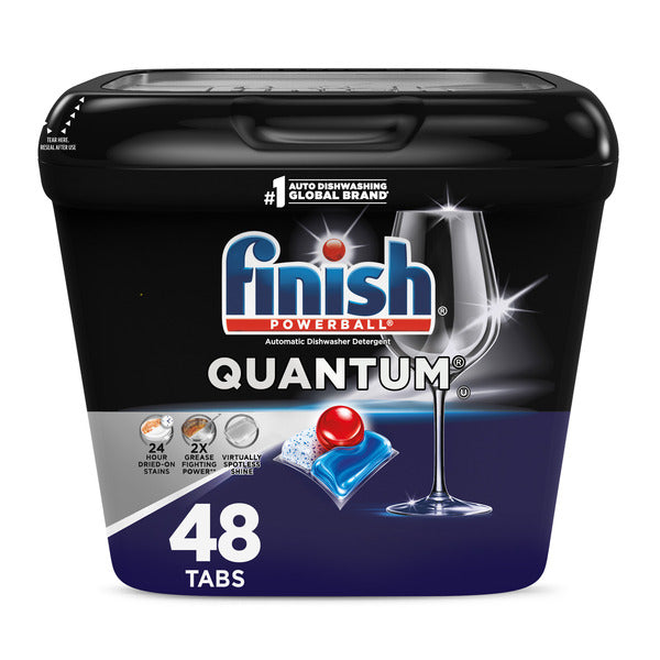 FINISH® Quantum - 48ct - Dishwasher Detergent