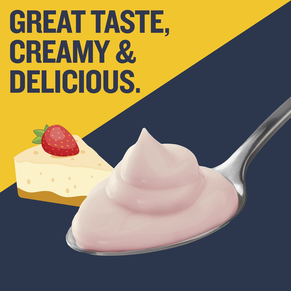 Ratio Protein Strawberry Cheesecake Yogurt Cultured Dairy Snack