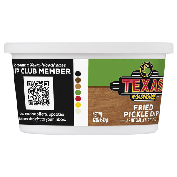 TEXAS ROADHOUSE Fried Pickle Dip 12 oz