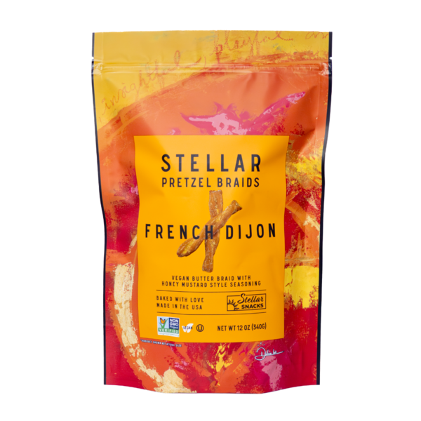 Stellar Snacks French Dijon, Pretzel Braids