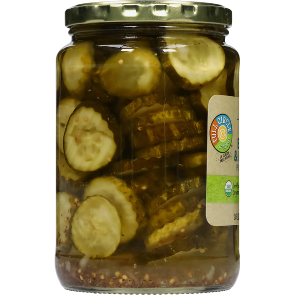 Full Circle Pickle Chips, Sweet Bread & Butter