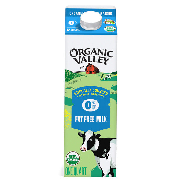 Organic Valley® Organic Skim (Fat Free) Milk
