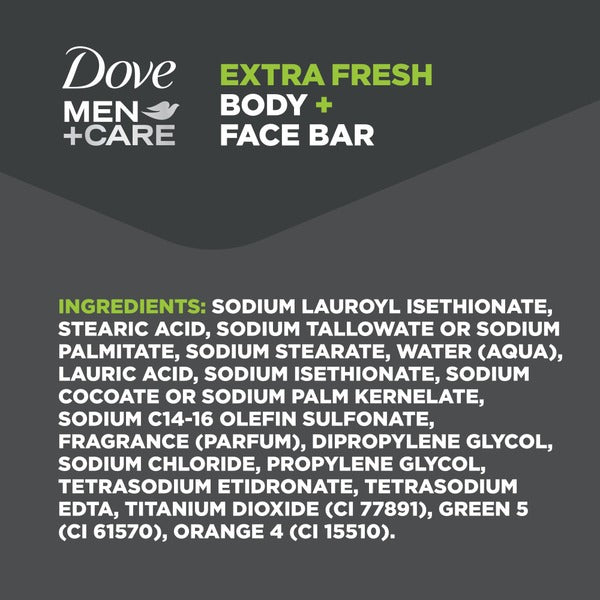 Dove Men+Care 3 In 1 Cleanser For Body, Face, And Shaving Extra Fresh
