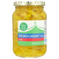 Food Club Hot Banana Pepper Rings️