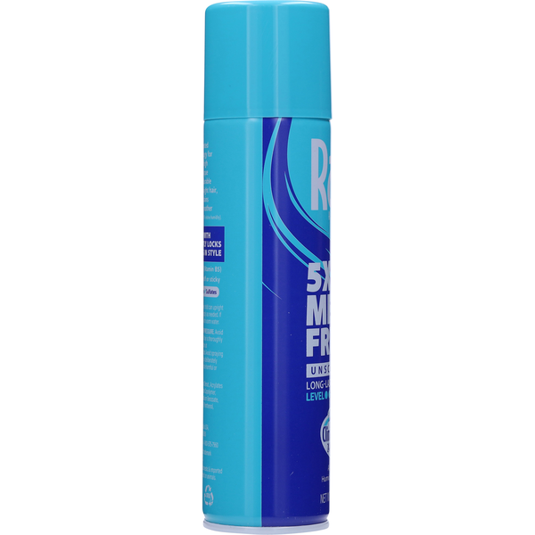Rave 5x Mega Freeze Unscented Hair Spray