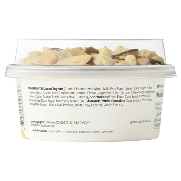 Noosa Lemon Mix-ins Yoghurt